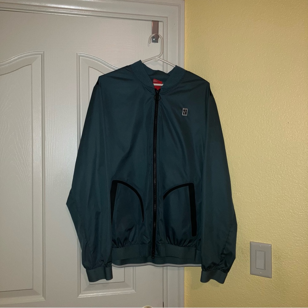 Nike Court Men’s Teal Bomber Jacket